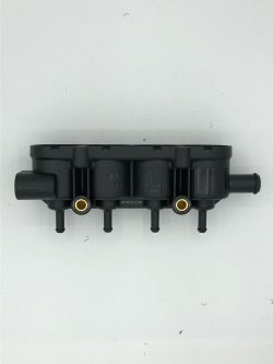 Autogas-LPG-Landirenzo-Ersatzteile-MED-Railhalter-4er-Gehäuse-mit-Sensorstutzen-2
